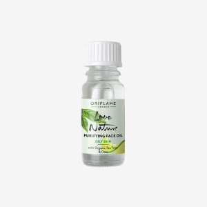 LOVE NATURE Purifying Face Oil with Organic Tea Tree & Lime