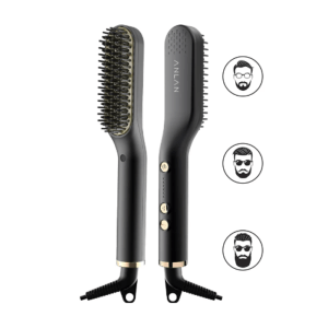 ANLAN Beard Hair Straightening Brush