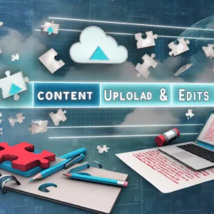 Content Upload & Edits