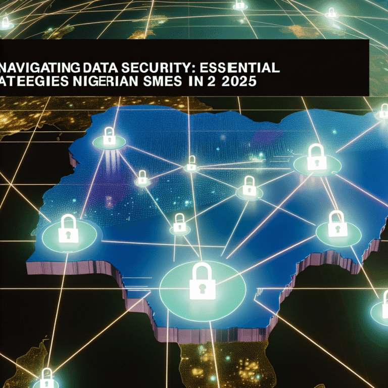 “Navigating Data Security: Essential Strategies for Nigerian SMEs in 2025”